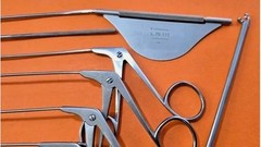 Karl Storz Pilling Laryngeal Instrument Set 14 Pcs w Sterilization Case ENT
