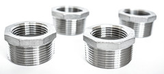 3″ x 2″ Stainless Steel Hex Reducer Bushing – NPT Pipe Reducer 3″ MNPT x 2″ FNPT