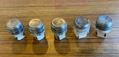 5 Pcs New Threaded Plug Cap 3/8” NPT Pipe