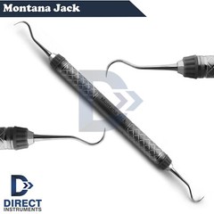 7Pcs Dental Montana Jack Sickle Scaler Posterior Nevi Gracey Curettes Barnhart