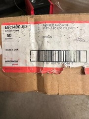 Wiremold BR1400-50 Non-Metallic Flex Pancake Overfloor Raceway, 50 ft x 3”.NEW.