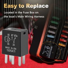 Quality 2 Multi-Purpose Relay for Sea-Doo GTX 155 RXP RXT 215 255 260 300 230