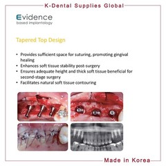 Evidence GBR Healing Pin Abutment