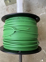14 AWG Solid Copper Sprinkler System Wire 500 FT Polyethylene Insulation 600V