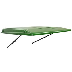 Green Tractor Sun Shade Canopy For John Deere Compact Utility Tractors with ROPS