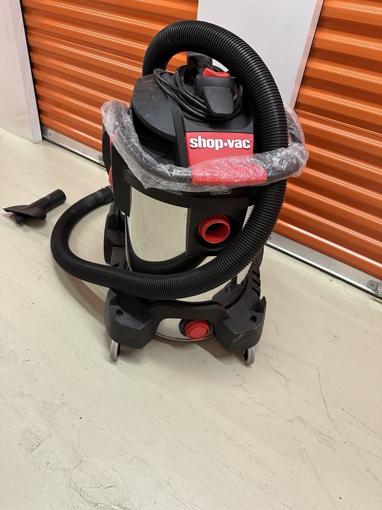 Shop-Vac Wet Dry Cleaner 16 Gallon 6.5 HP Shop Vacuum (Stainless Steel)
