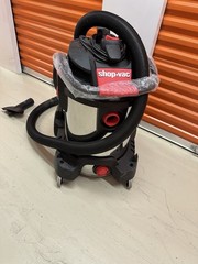 Shop-Vac Wet Dry Cleaner 16 Gallon 6.5 HP Shop Vacuum (Stainless Steel)