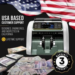 KBR-500 Money Counter Machine Mixed Bills LCD UV MG IR Detection Counter