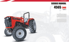 Mahindra 4565 2WD Service Manual and Tractor Operator Manual FREE SHIPPING