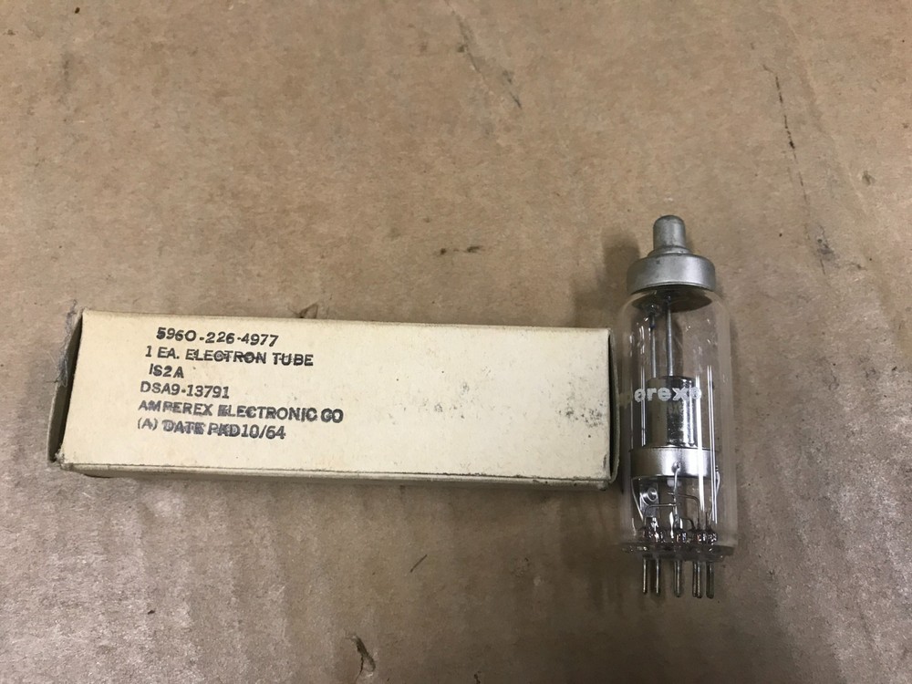 NOS Amperex Electron Tube – DSA9-13791, IS2A