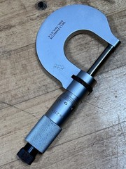 The L.S Starrett Co Ratcheting Micrometer 238MXRL EDP 51102 – USA – Carbide Face