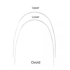 Dental Orthodontic TMA Beta Ti-Mo Arch Wires Ovoid Rectangular 1pc/pack