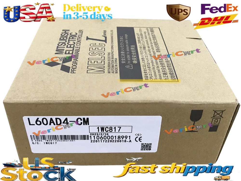 L60AD4-CM 1PC NEW Sealed MITSUBISHI PLC Module L60AD4-CM