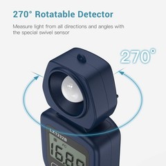 Professional LED Light Meter – 0-200,000 Measuring Ranges