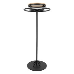 Round Clothing Display Rack Floor-standing Garment Hanging Rack 23.6*55.1inch US
