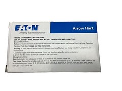 EATON L16-30P ARROW HART LOCKING PLUG 30A 480V