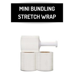 Cast Hand Stretch Wrap 5″x700′ 120 Ga Clear Shrink Film 12 RLS Made in USA