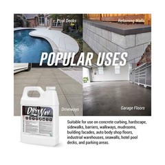 DryWay Penetrating Concrete Sealer – Silane Siloxane Water Repellent for C