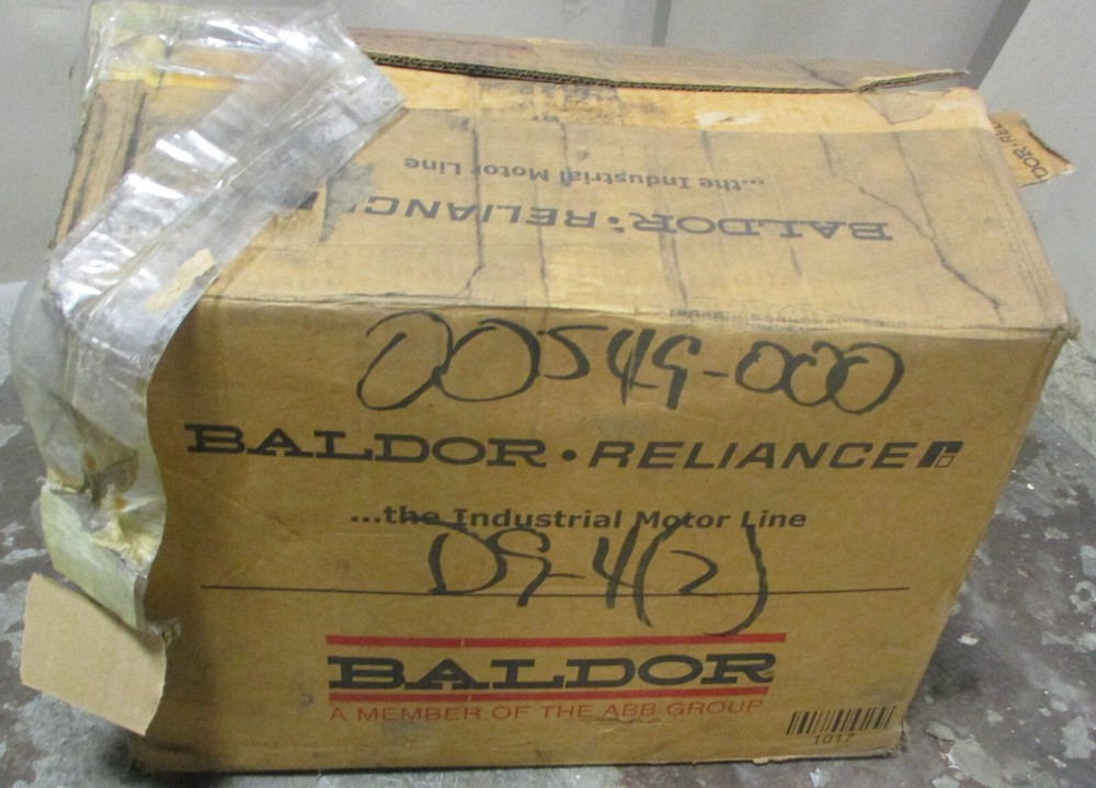 Baldor Reliance CEWDM3704T 3HP Washdown Duty Motor 37G815S519G1 1-3/8″ Shaft Dia