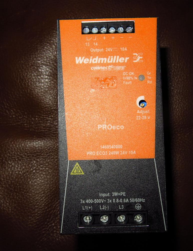Weidmuller Switching power supply PRO ECO3 240W 24V 10A 1469540000