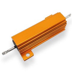 US Stock 4pcs 8 ohm 8 50W Watt Aluminum Housed Metal Case Wire Wound Resistors
