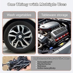 50PCS Nylon Cable Tie Buckle, Heavy Duty Self-Locking Zip Tie Holder