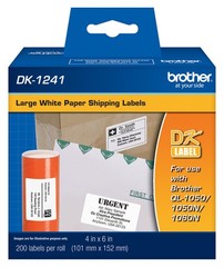 Brother DK1241 Large Shipping DK Labels for QL1050 Label Printers GENUINE