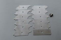 12 Piece Fillet Weld Set 1/32″ increments to 1/2″, 1/16″ increments to 1″ Gauge