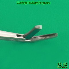 3 Pcs Cushing Pituitary Rongeurs 8″ 2x10mm Cup ,Up.Str,Down ENT Surgical