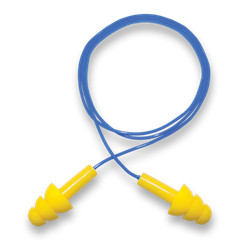 10 Pair Soft Silicone Corded Ear Plug Reusable Hearing Protection Earplug w/Case