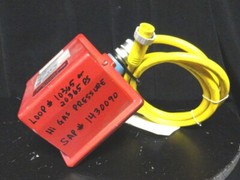 J400-454 UNITED ELECTRIC CONTROLS COMPANY ( 0-30 psi ) CALIBRATION TAG