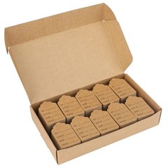 1000 Pack Brown Clothing Price Tags Small Kraft Paper Labels for Retail Jewel…