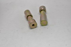 Lot of 2 Rexnord 10486804 Utility Barrel Lock #6 Gold Lock w/End Cap, 93180124