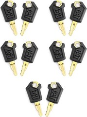 10PCS CAT Caterpillar 5P-8500 Heavy Equipment Ignition Keys 5P8500 Excavator
