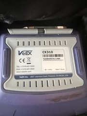 VeEX CX310 Cable Tester Meter w/ Carry Case and Power Adapter