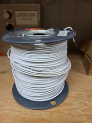 Roll Of RW90-XLPE Wire 300 Meter 600v max white solid cu 313409
