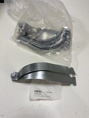 B-Line B2020PAZN 6 Inch Pre-Assembled Conduit Clamp 11 Gauge Zinc Plated Steel