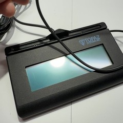 Topaz SignatureGem T-LBK462-BSB-R 1×5 USB Virtual Serial Signature Pad LCD