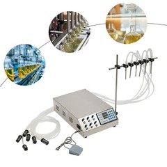 Liquid Filling Machine diaphragm pump Automatic Bottle Filler Digital Control