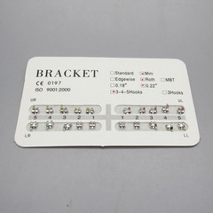 Orthodontic KIT Include Brackets Elastomeric Ligature Ties and 10 bag of Wires