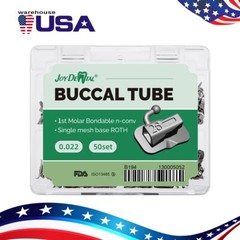 AZDENT Dental Orthodontic Elastics latex Rubber Bands/Roth/MBT 0.022 Buccal Tube