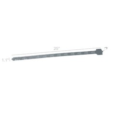 5PK Hanging Merchandising Strip Display Plastic Clip On Strips