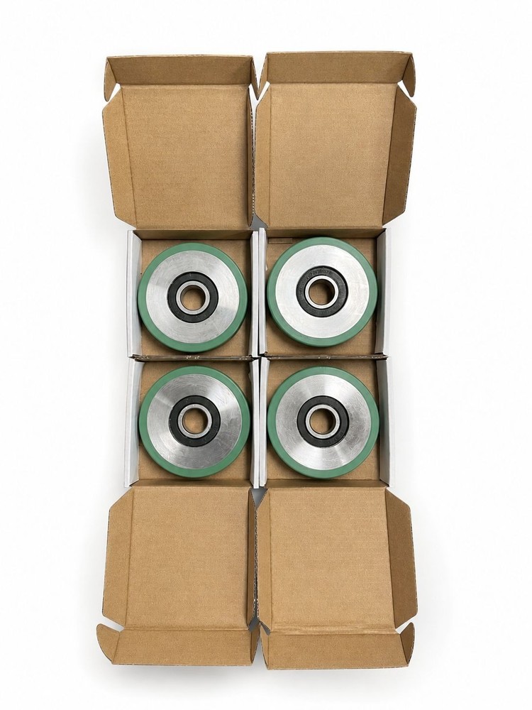 4 Pack Drum Roller 487137607 Wascomat Electrolux Replacement