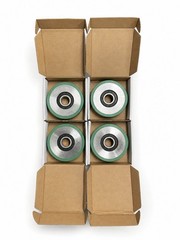 4 Pack Drum Roller 487137607 Wascomat Electrolux Replacement