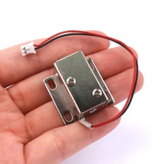 4PCS DC 12V Electric Lock Iron Security Assembly Solenoid Door Cabinet Drawer US