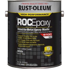 RUST-OLEUM 9192402 Epoxy Mastic Base,9100,White,1 gal,Can 5A276