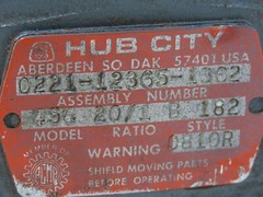 Hub City 454 0221-12365-1362 Gear Reducer 20:1B 87.5RPM 182T 184T 213 215 0810R