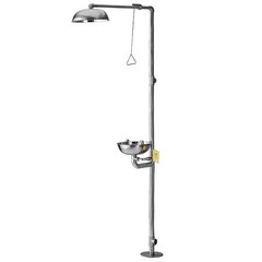 ABS Combination Shower Station Eye Wash Eyewash Station 304 Stainless Steel New
