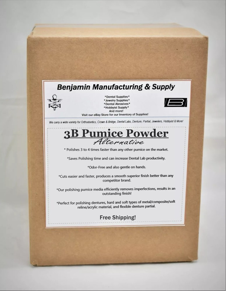Dental Lab Pumice Powder Alternative Fine 1 LB