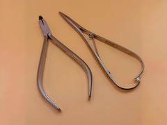 Hu-Friedy Mathieu Needle Holder 678-330 And Distal End Cutter Plier 678-101